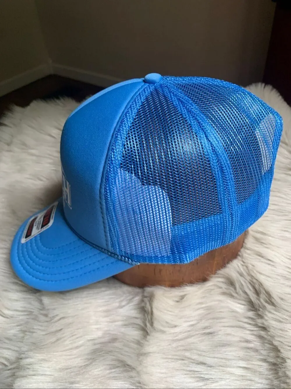 NWT Busch Light Beer Trucker Mesh vintage inspired snapback hat